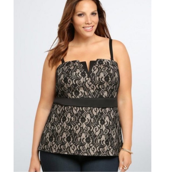 Torrid Dressy Black Sophie Chiffon Cami Plus Size 2X - Picture 7 of 7